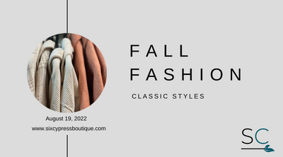 Fall Fashion : Season Classics that we love