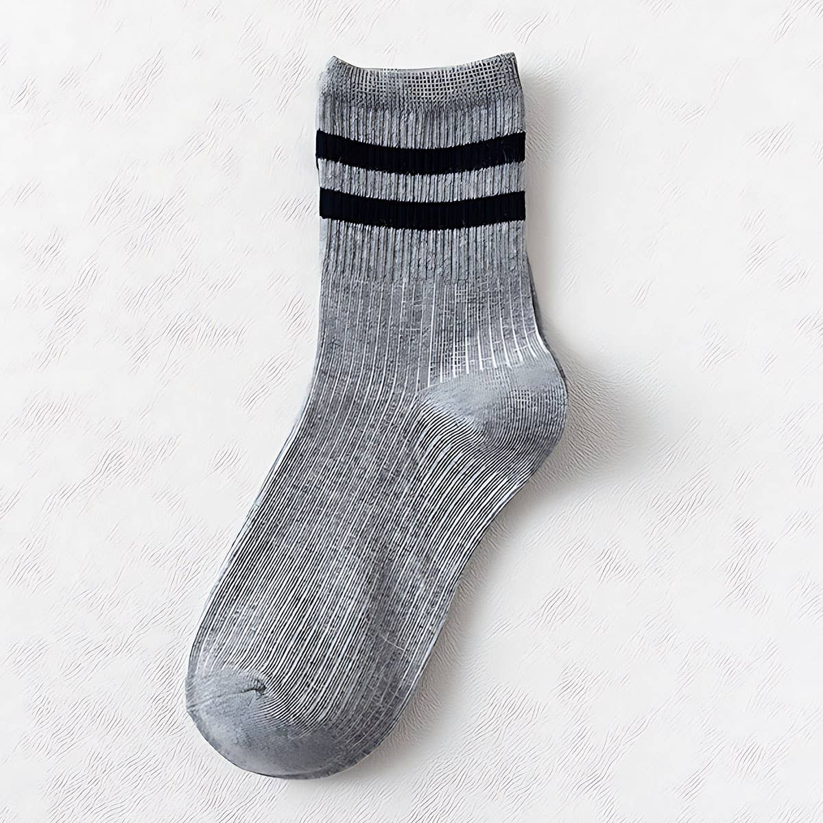 Stripe Cotton Mid Socks