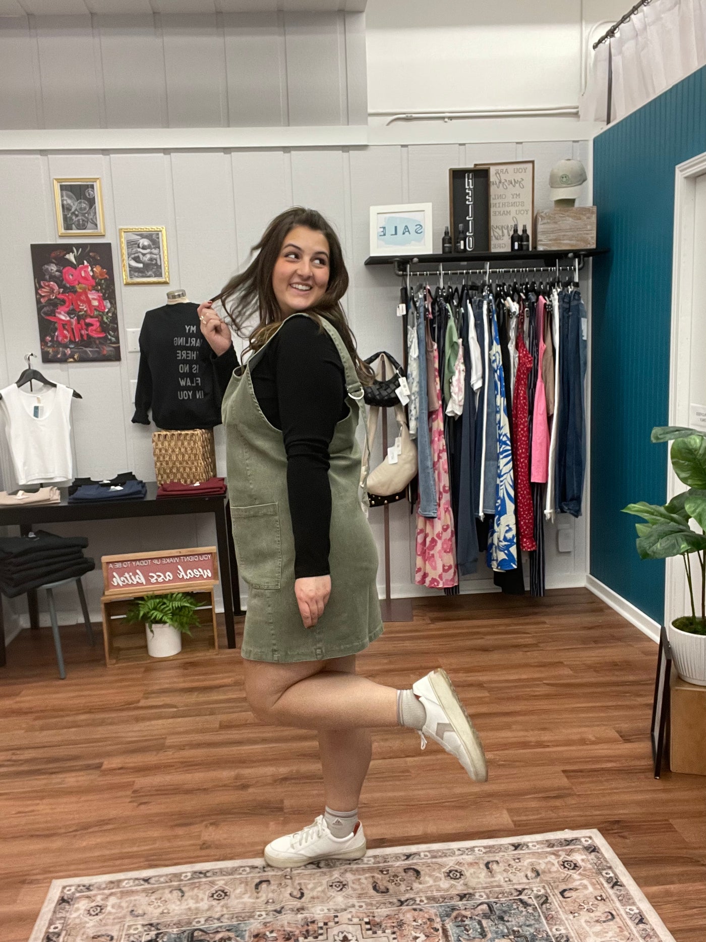 Billie Denim Mini Dress