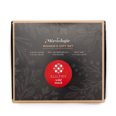 Mixologie Women's Gift Set Trio Box