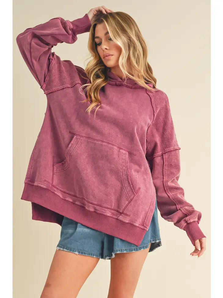 Michaela Washed Relaxed Hoodie