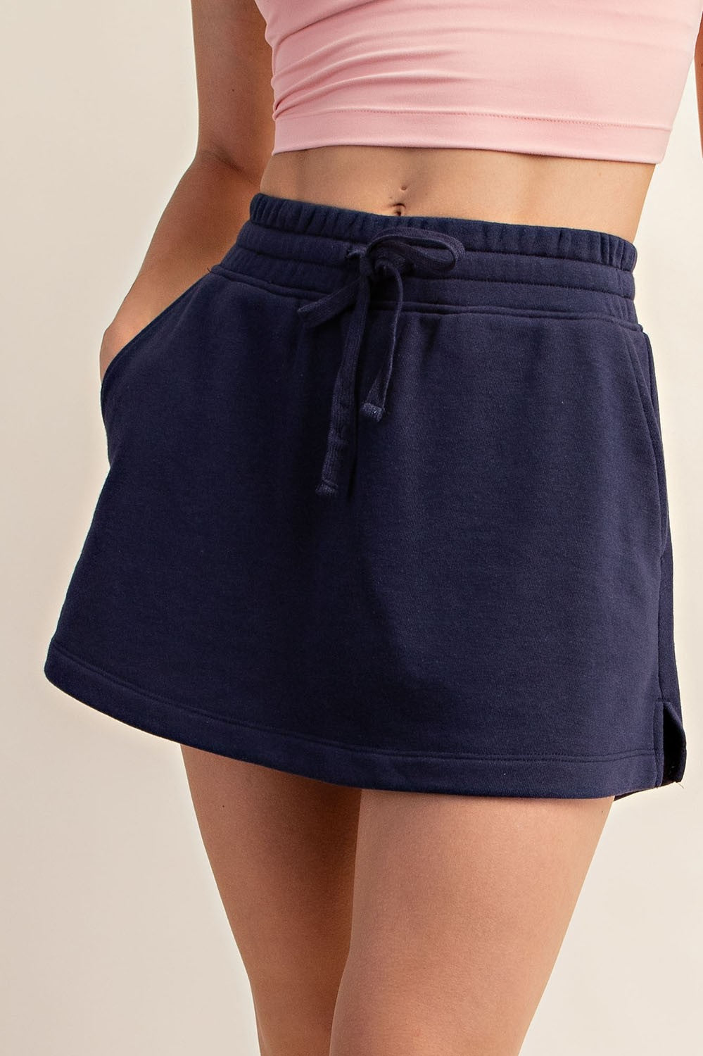 Laurie French Terry Mini Skort
