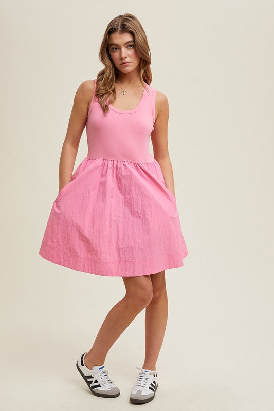 Mae Playful Mini Dress