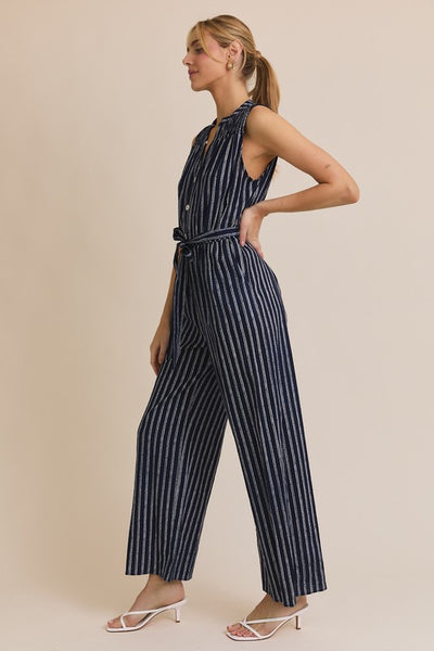 Wyatt Waist Tie Jumpsuit
