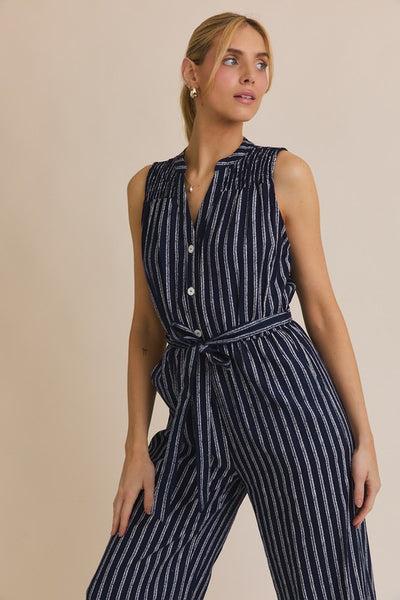 Wyatt Waist Tie Jumpsuit