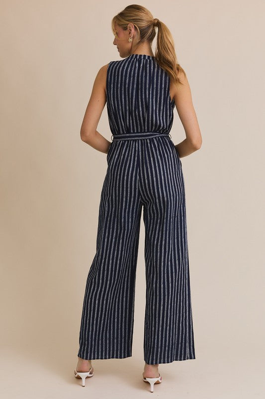 Wyatt Waist Tie Jumpsuit