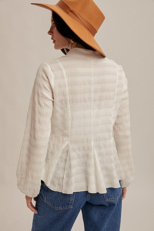 Wendy Flowy Knit Blouse