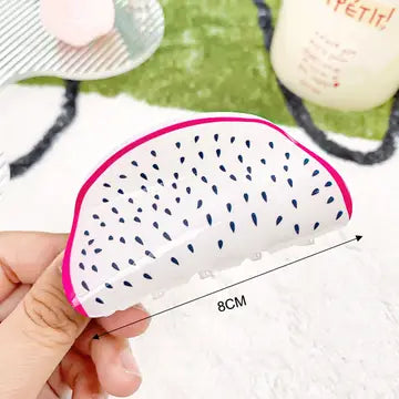 Food Hair Claw Clip