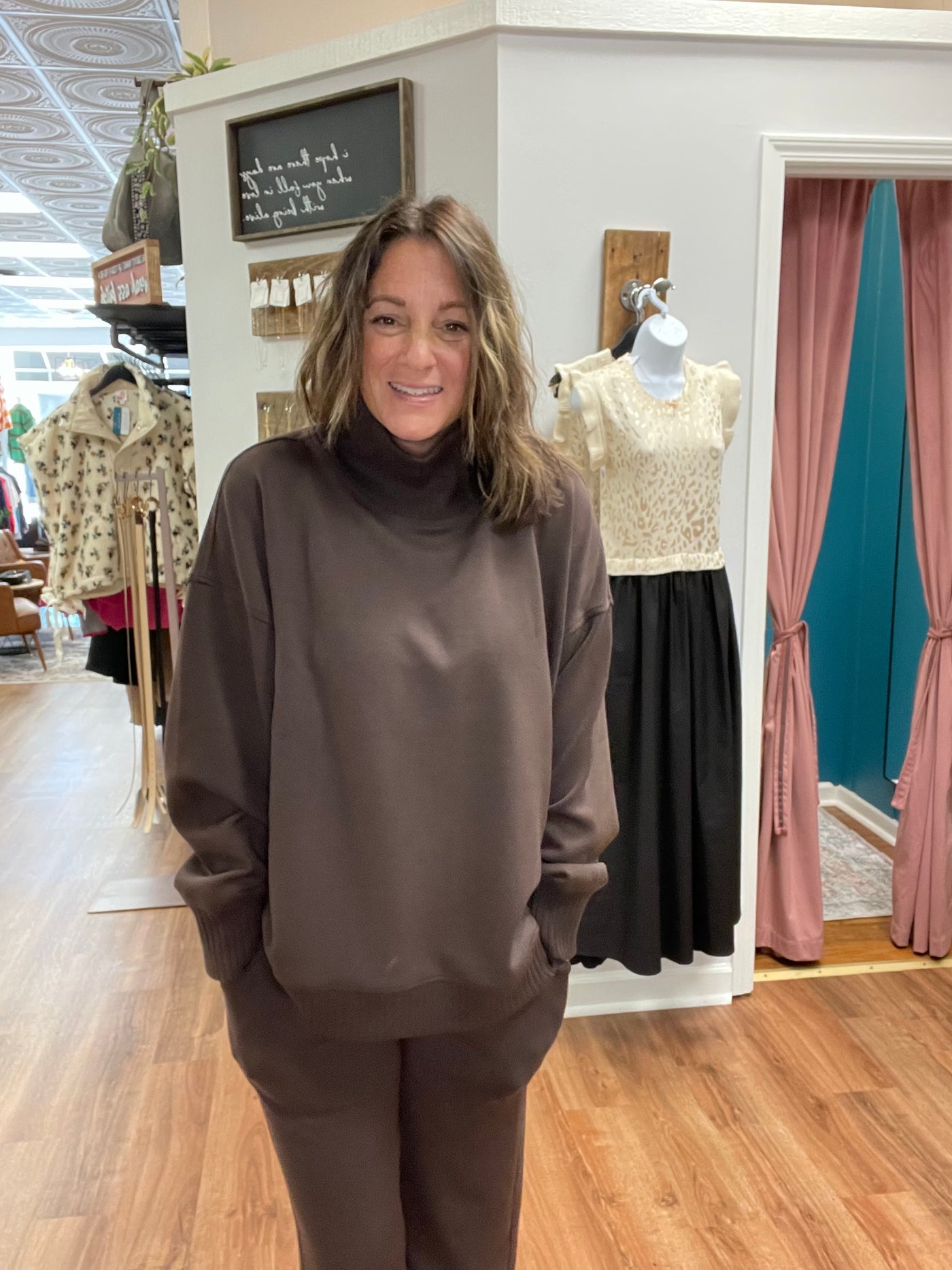 Banks Modal Ribbed Contrast Top