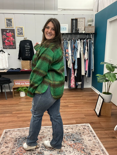 Nellie Plaid Pattern Jacket