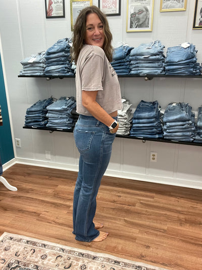 Seattle High Rise Bootcut Denim