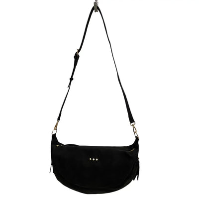 Netty Nubuck Crossbody Handbag