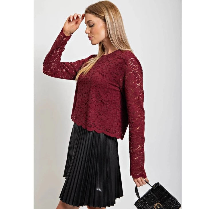 Romantic Layered Lace Top