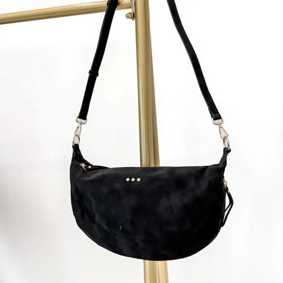 Netty Nubuck Crossbody Handbag