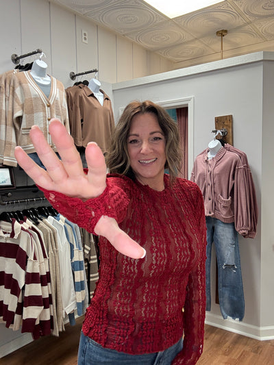 Clara Stretched Lace Top