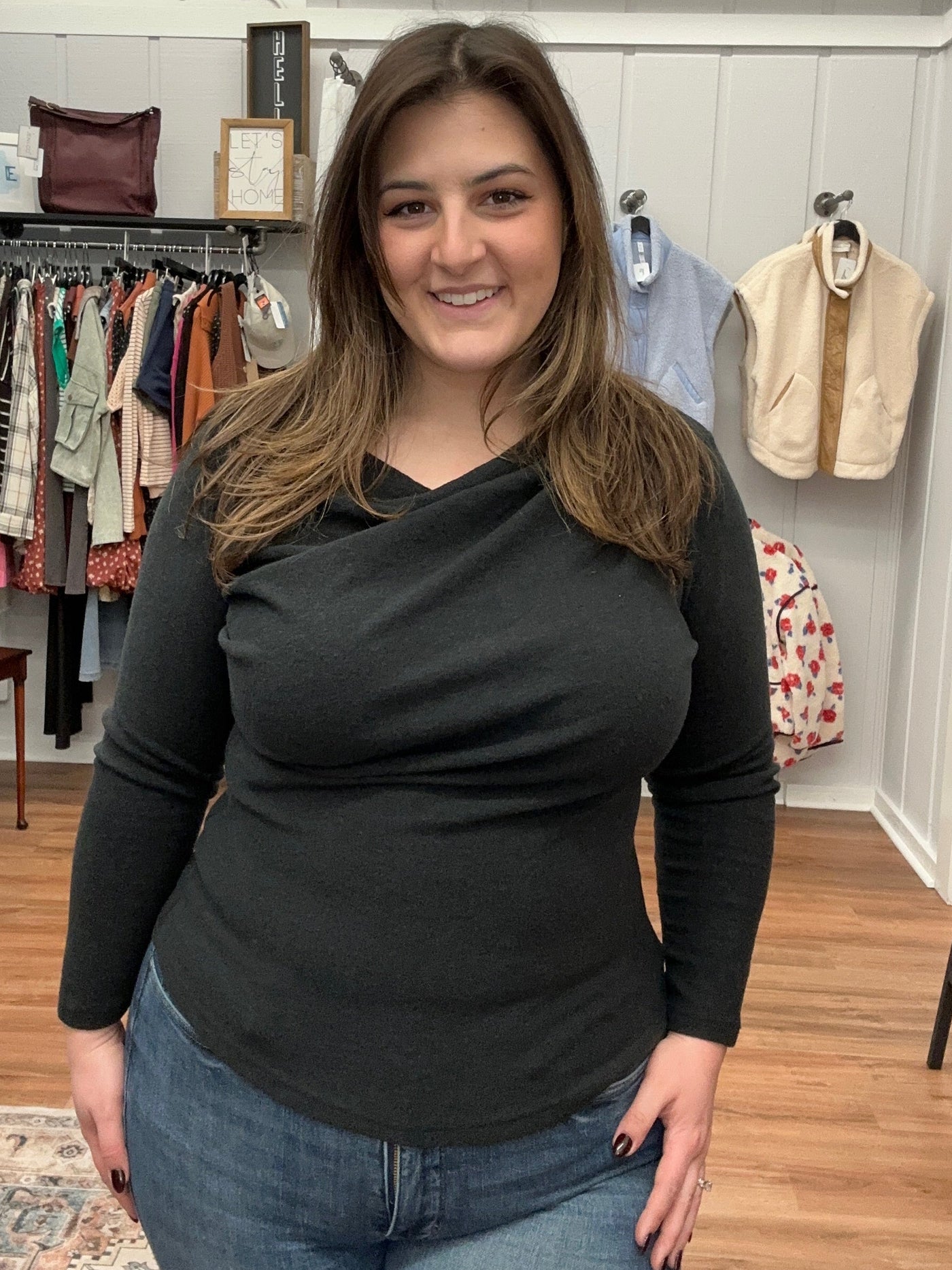 Ash One Shoulder Knit Top