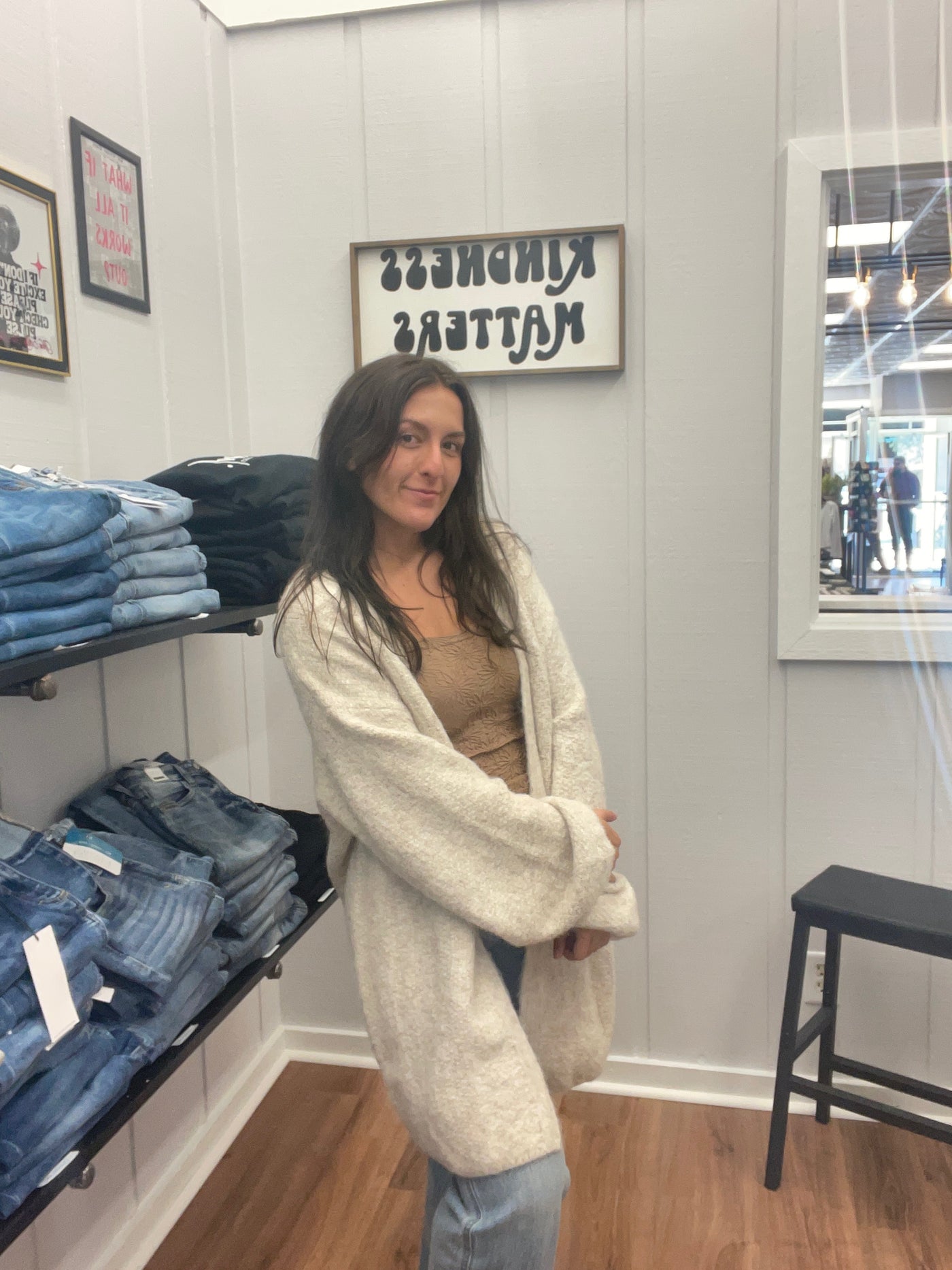 Ollie Brushed Sweater Cardi