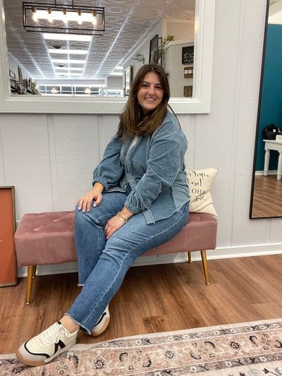 Annie Button Down Shacket