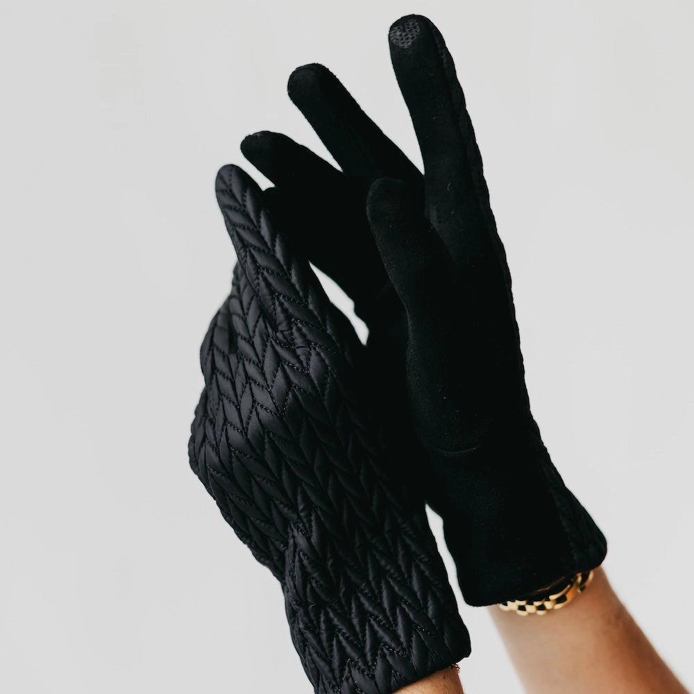Quilted Smart Touch Hand Gloves