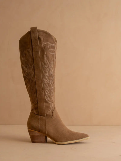 Samara Tall Embroidered Boot