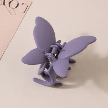 Butterfly Matte Hair Claw Clip