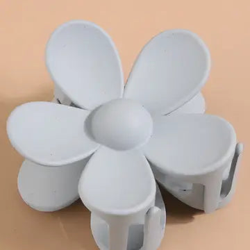 Matte Flower Hair Claw Clip