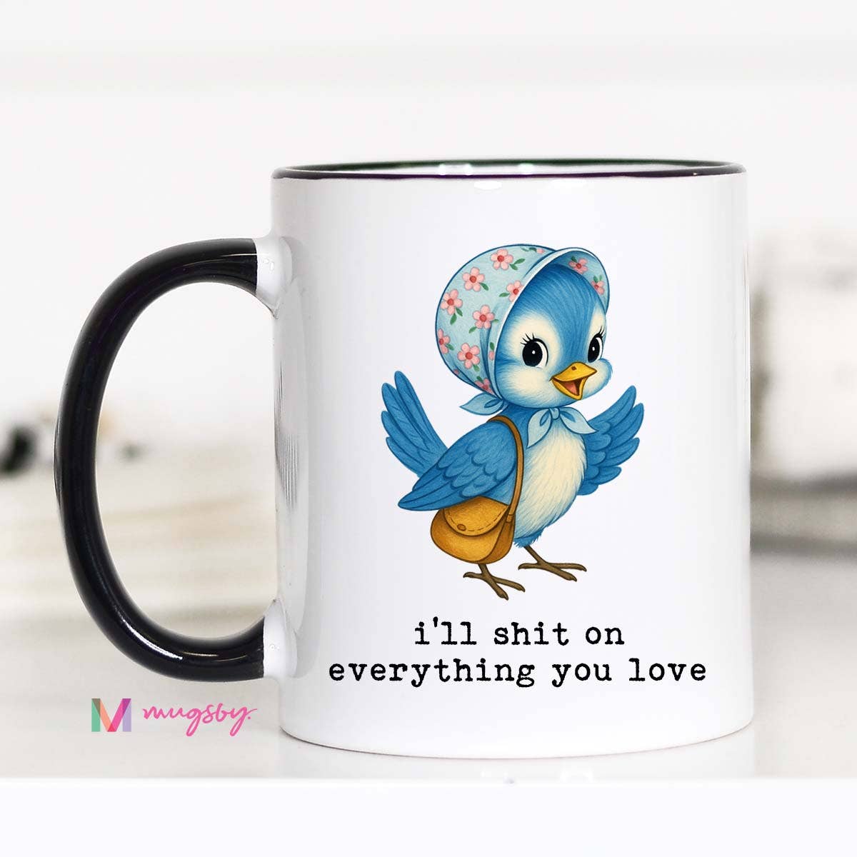 I'll Shit on Everything Vintage Bird Coffee Mug