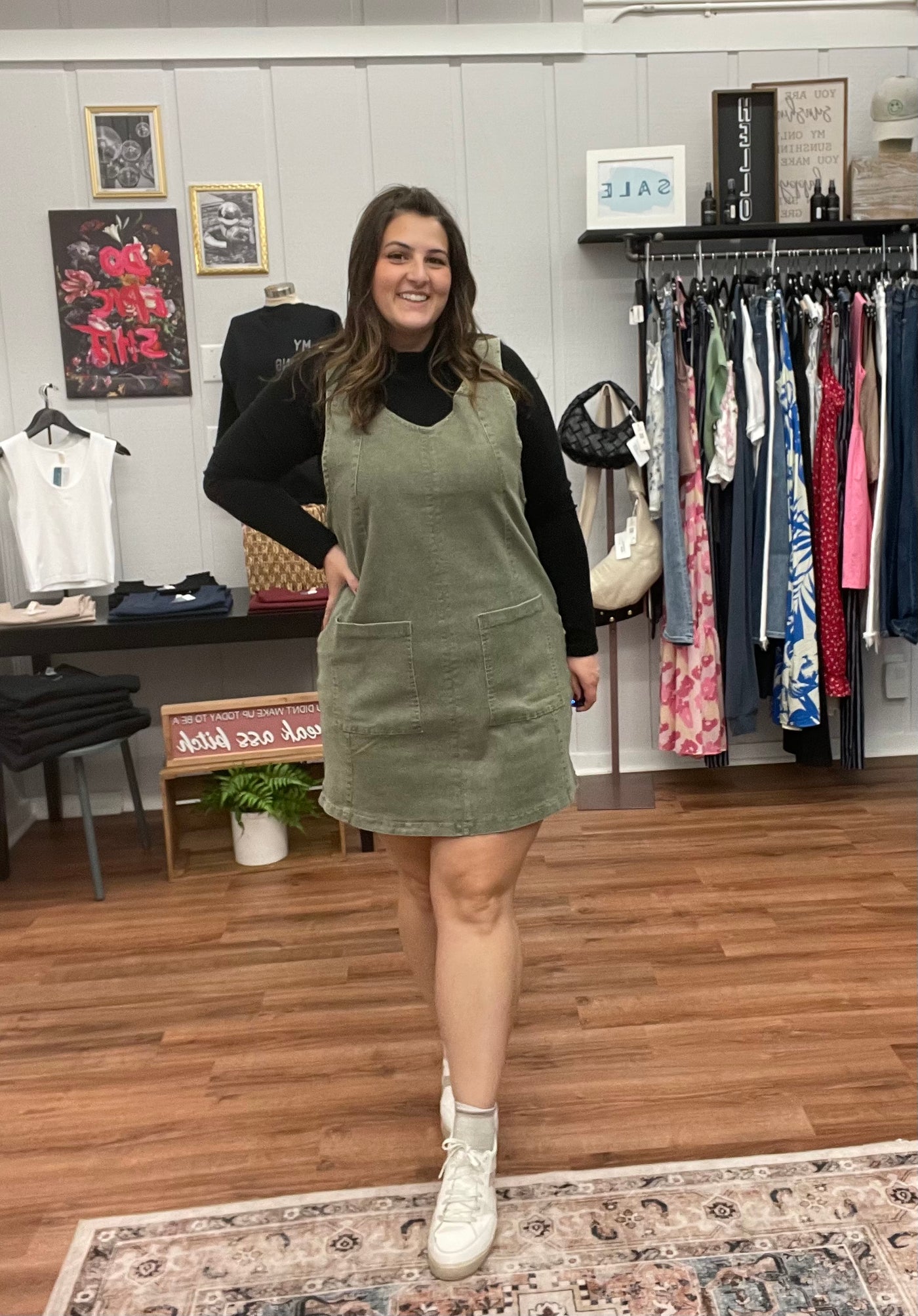 Billie Denim Mini Dress