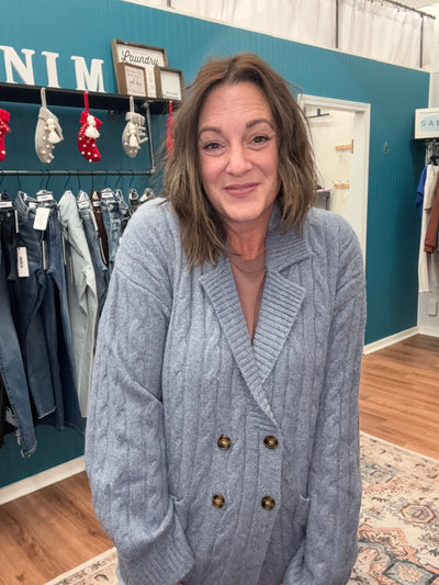 Cora Double Breasted Cardigan