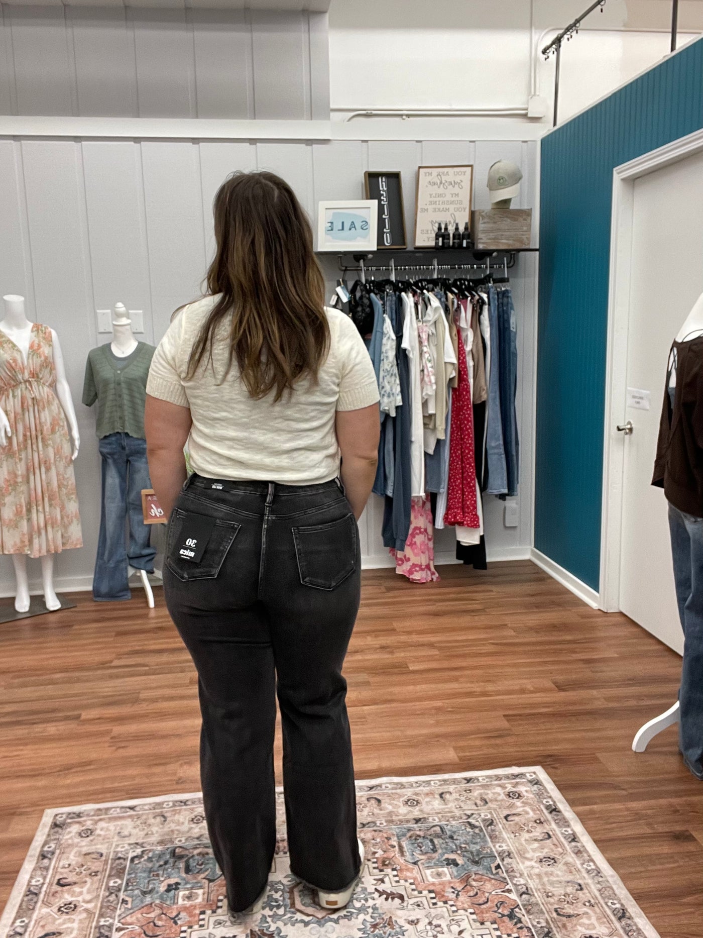 Cheyenne Super High Rise Wide Leg Denim