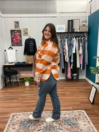 Nellie Plaid Pattern Jacket