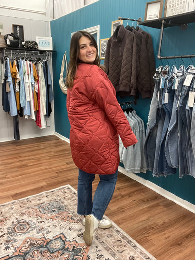 Queens Quilted Puffer Jacket