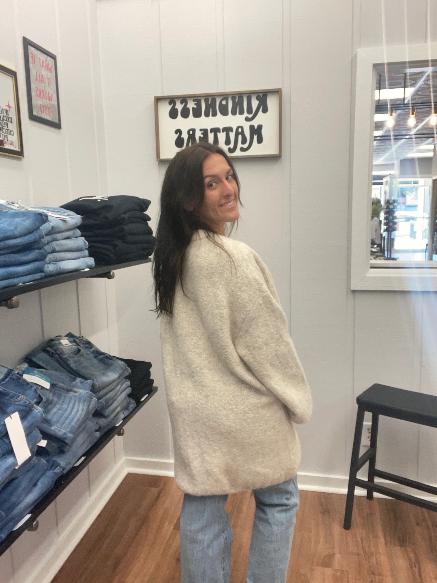 Ollie Brushed Sweater Cardi