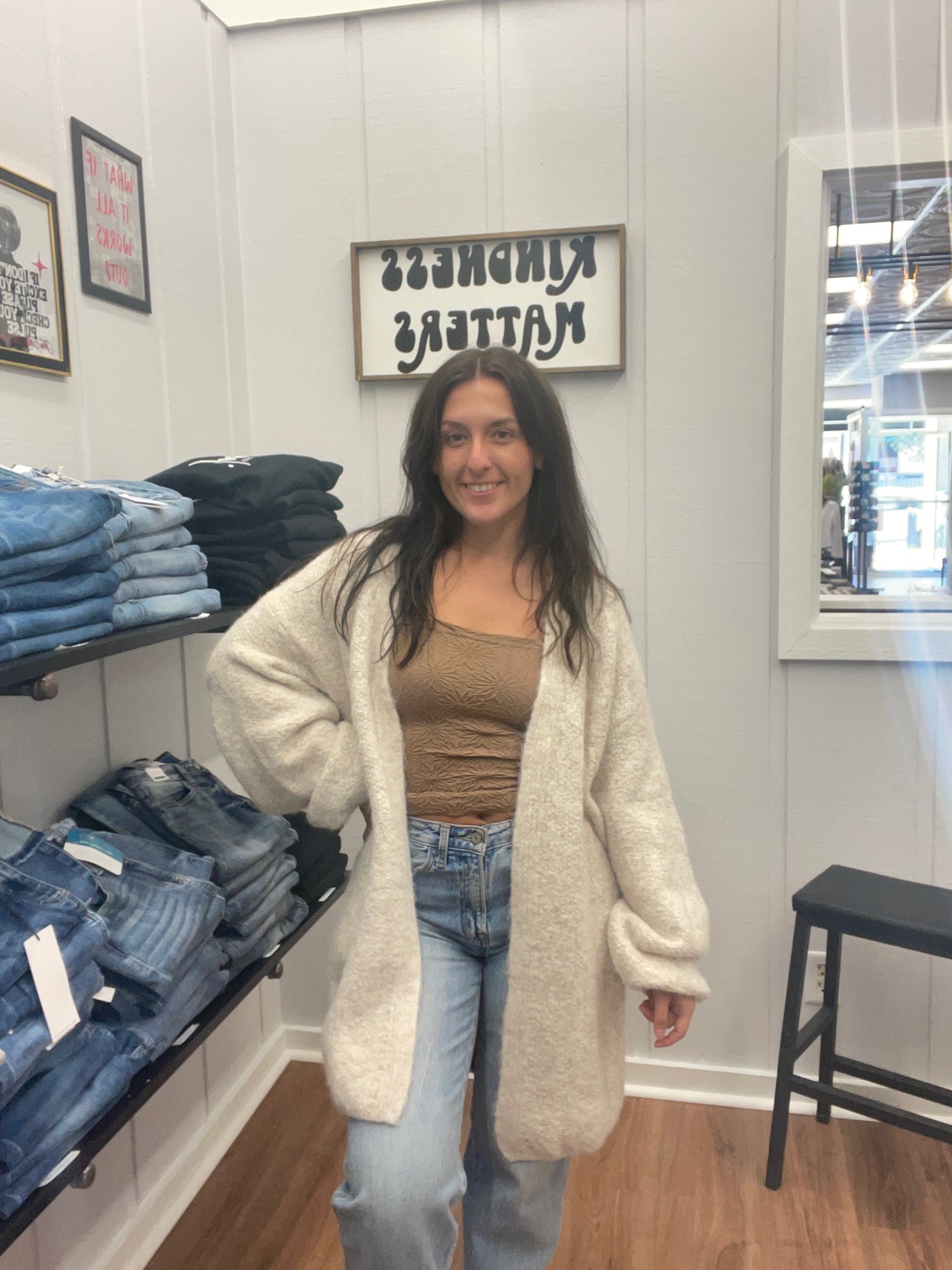 Ollie Brushed Sweater Cardi