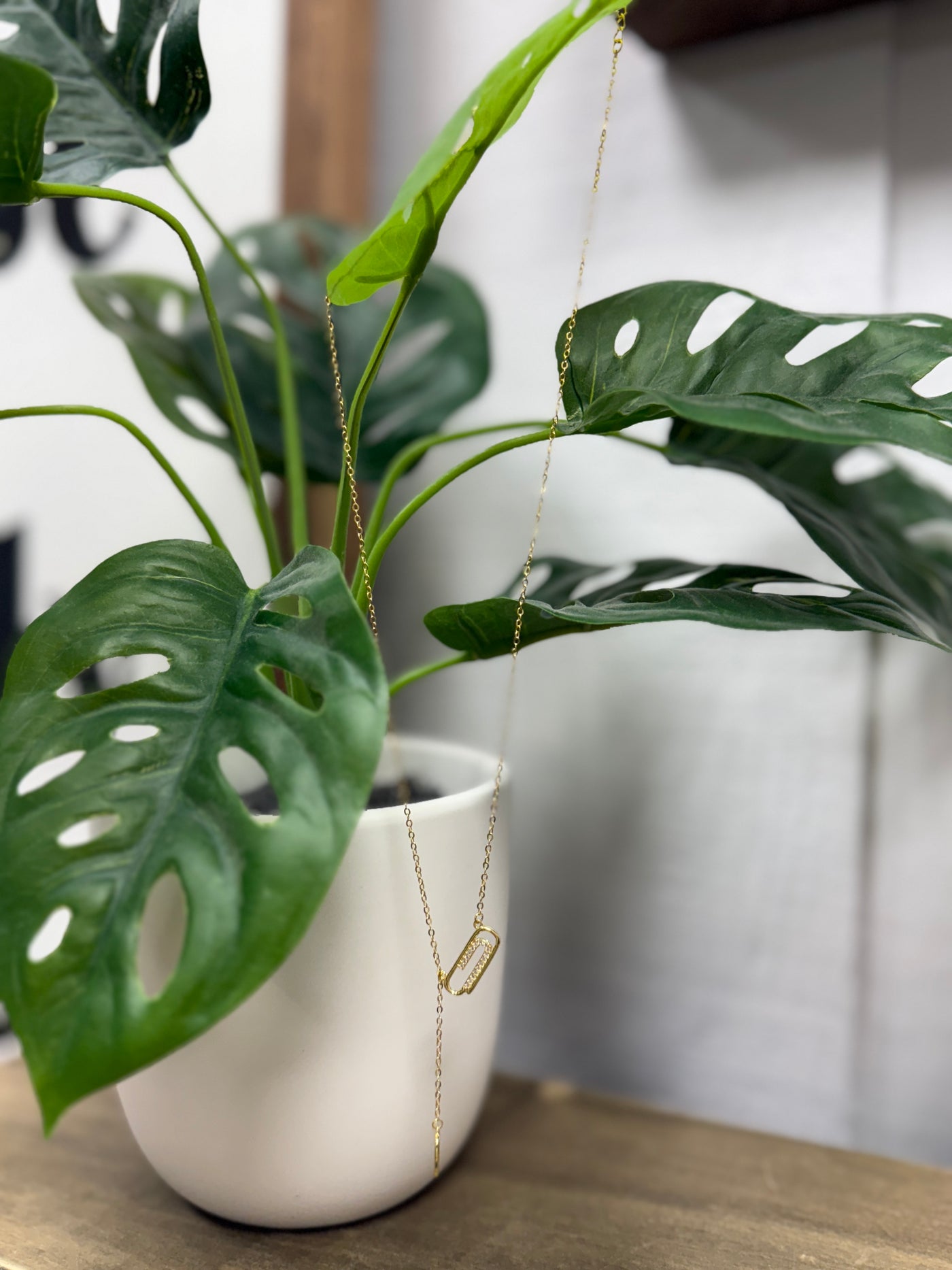 Pinky Promise Paperclip Necklace