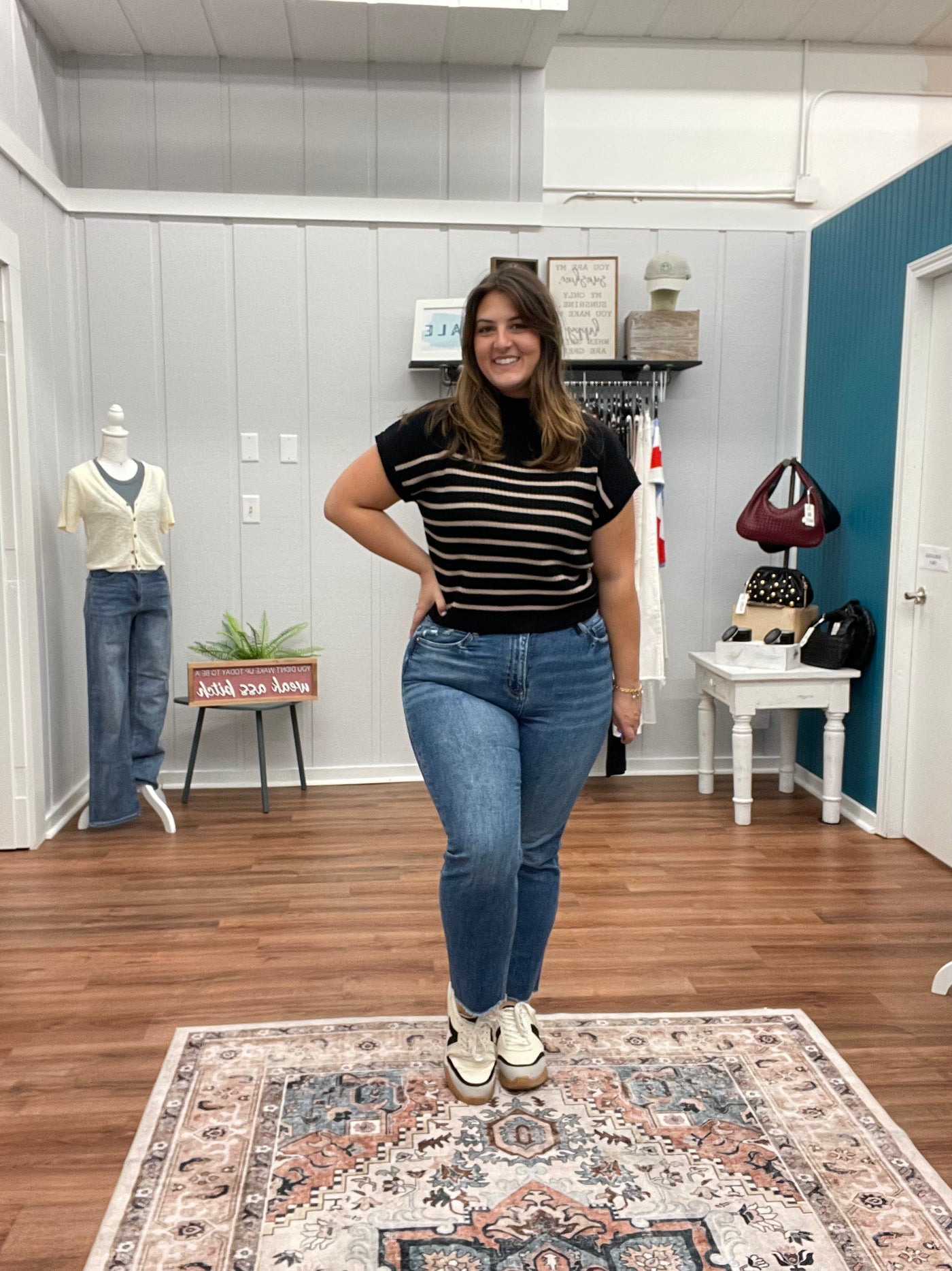 Arbella Pullover Cap Sleeve Sweater