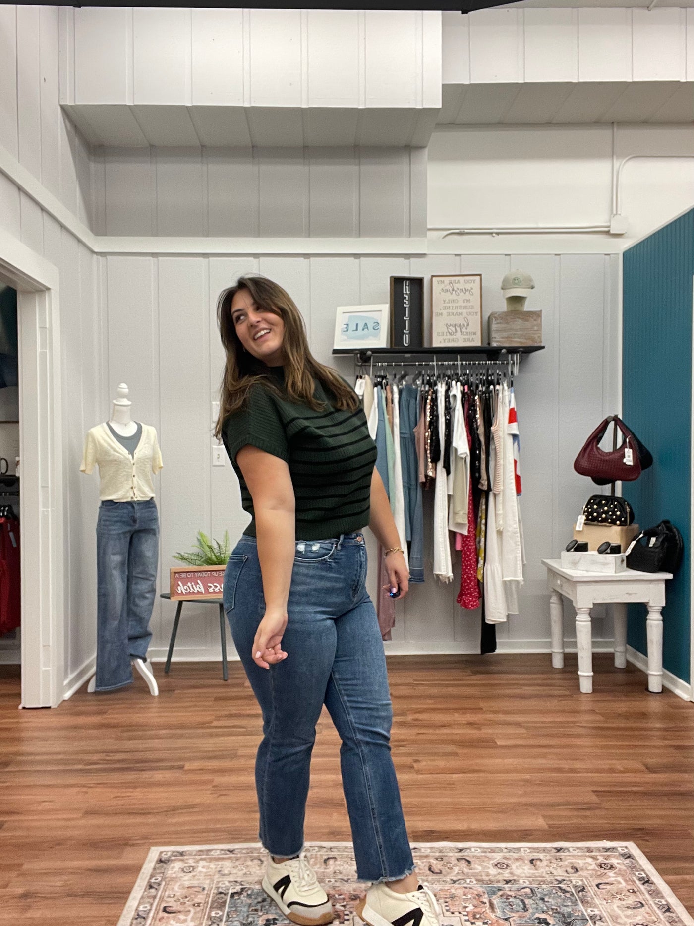 Arbella Pullover Cap Sleeve Sweater