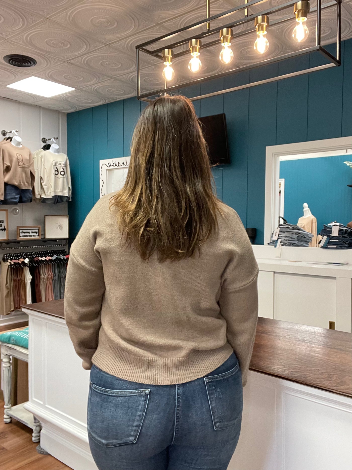 Cowgirl Boots Sweater