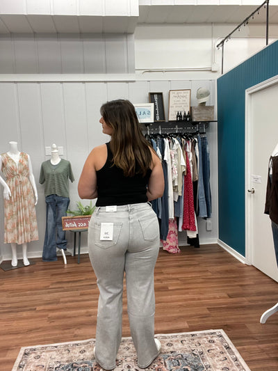 Tulsa Super High Rise Wide Leg Denim