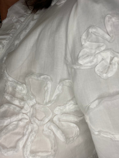 Sherry Floral Design Classic Button Down