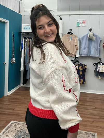 Holiday Tree Cardigan