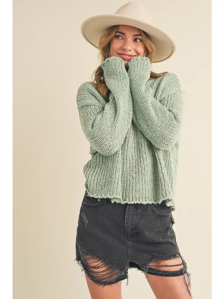 Irma Mock Neck Sweater