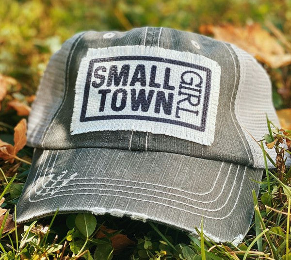 Small Town Girl Patch Trucker Hat