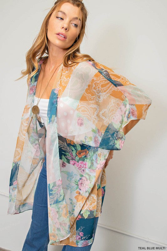 Devin Chiffon Kimono