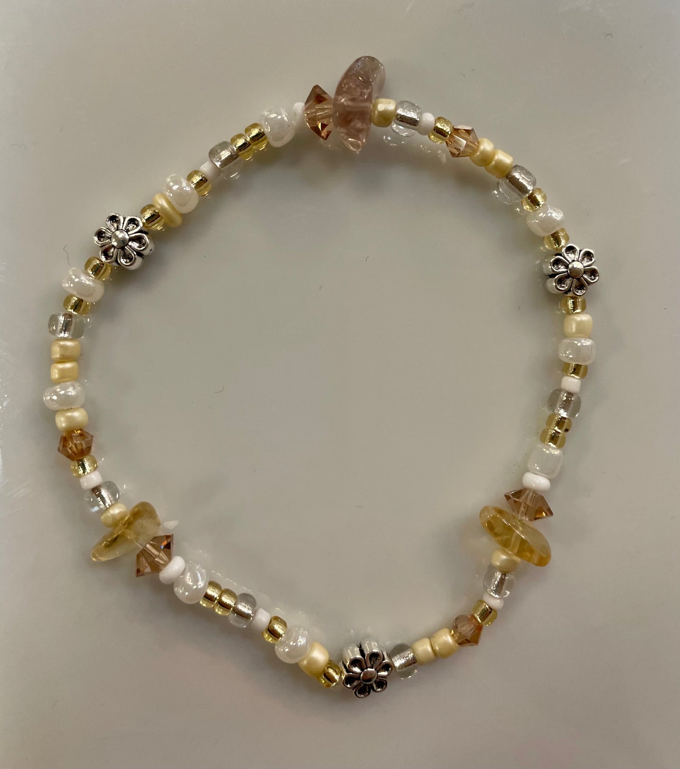 Crystal and Bead Bracelets
